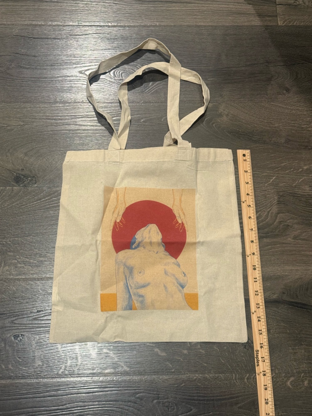 Femme Artist Canvas Tote Bag - Picture 2 of 4